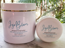 Load image into Gallery viewer, Jojo Bloom whipped body butter - 100% organic Shea &amp; Jojoba
