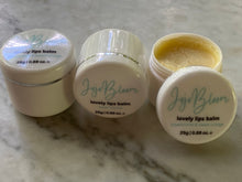 Load image into Gallery viewer, Jojo Bloom Lovely Lips Balm 100% organic Shea butter, Jojoba oil
